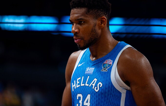 G.Antetokounmpo nežais atrankoje (BNS nuotr.)