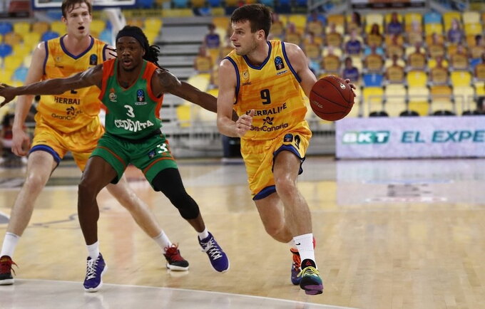 T.Dimša žaidė rezultyviausiai savo komandoje (Euroleague.net)