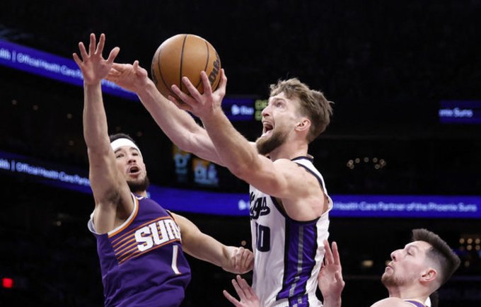 D.Sabonis buvo kaip reta rezultatyvus (Scanpix nuotr.)