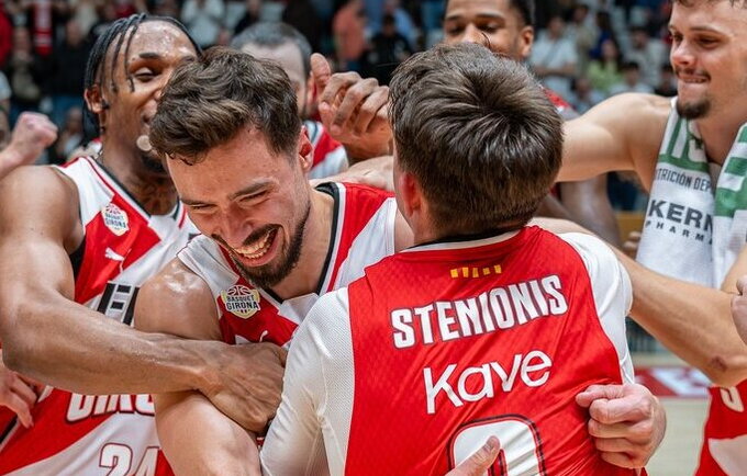 Žironos klubas švenčia pergalę