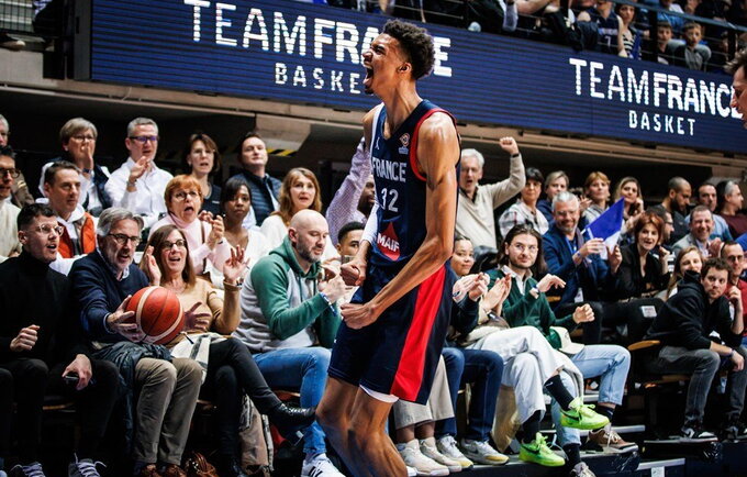 V.Wembanyama kelia sau tik aukščiausius tikslus (FIBA Europe nuotr.)