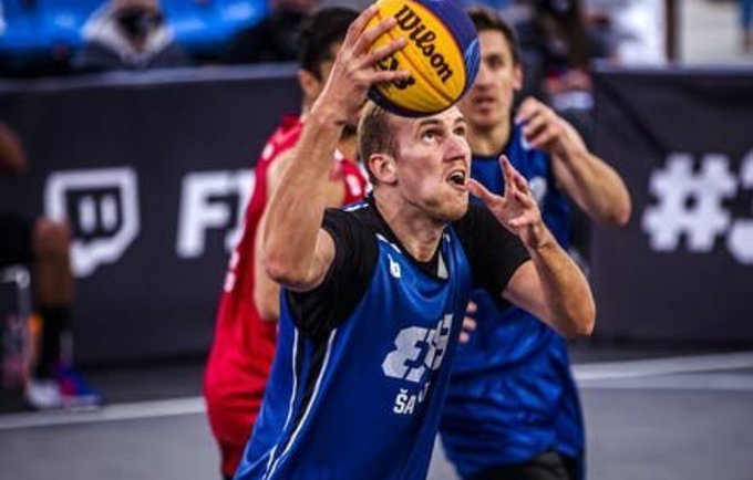 A.Pukelis padėjo tašką ketvirtfinalyje (FIBA nuotr.)