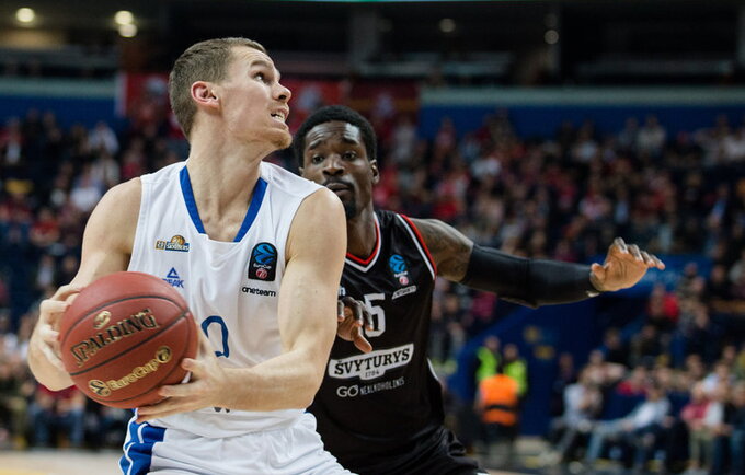 E.Murphy surinko 12 taškų (BNS nuotr.)