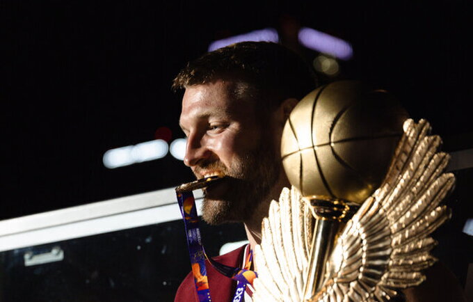 Z.Raimo tapo pasaulio čempionu (FIBA nuotr.)