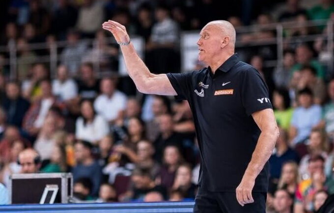 R.Kurtinaitis apžvelgė rungtynes (LKF nuotr.)