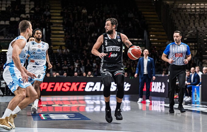 M.Belinelli vedė į priekį „Virtus“