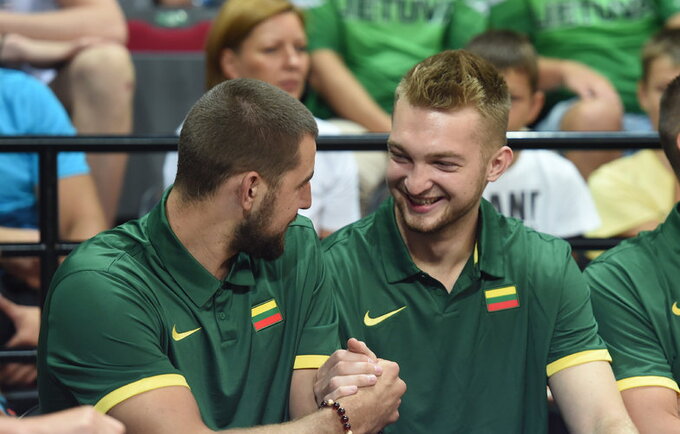 NBA lietuviai pasirodė solidžiai (BNS nuotr.)