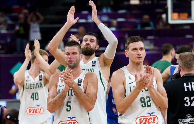 Ši Lietuvos rinktinė dar gali subręsti saldžioms pergalėms (Matas Baranauskas, Fotodiena.lt)
