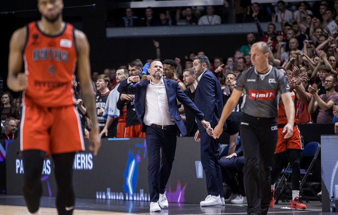G.Žibėnas triumfavo su savo komanda („Betsafe-LKL“ nuotr.)