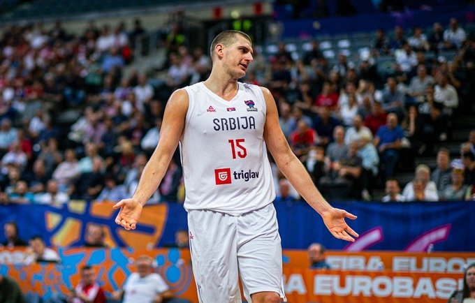 N.Jokičius praleis čempionatą (FIBA nuotr.)