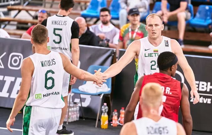 Lietuviai Paryžiuje sieks medalių (FIBA nuotr.)