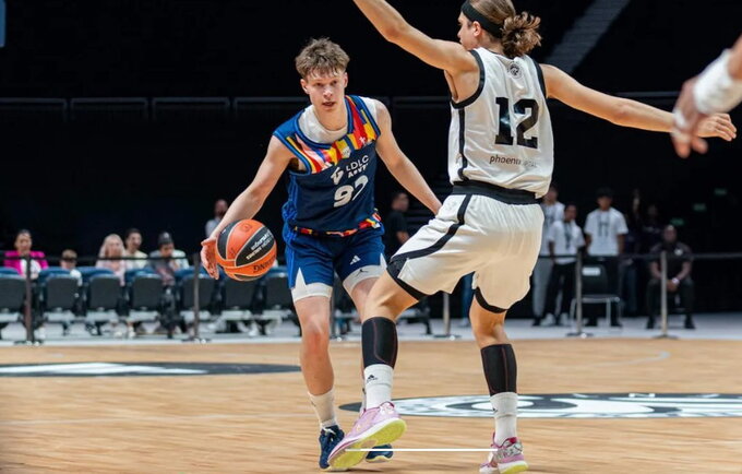 R.Krupnikas žibėjo tarp ASVEL jaunuolių (Euroleague.net)