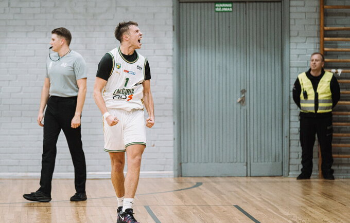 M.Juzėnas vedė žalgiriečius į pergalę (www.zalgiris.lt nuotr.)