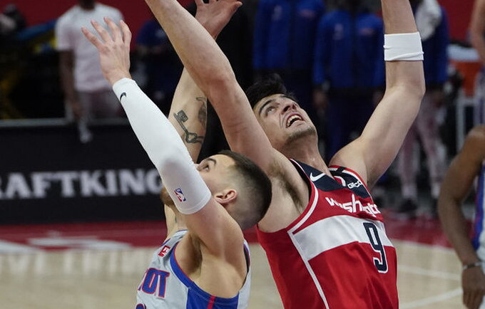 D.Sirvydis pelnė 2 taškus (Scanpix nuotr.)
