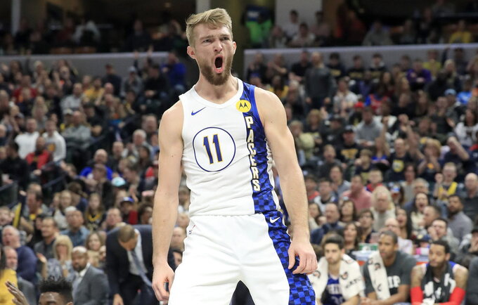D.Sabonis rikiuojasi devintoje vietoje (Scanpix nuotr.)