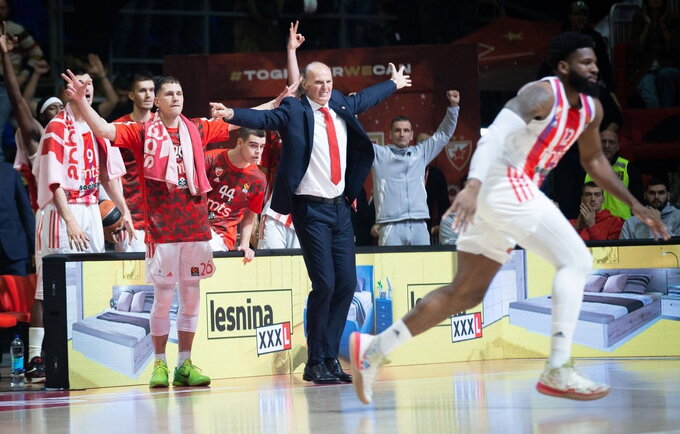 Serbijos klubo sirgaliai nesivaldė išvykos rungtynėse