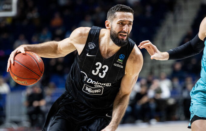 E.Žukauskas pelnė 6 taškus (BNS nuotr.)