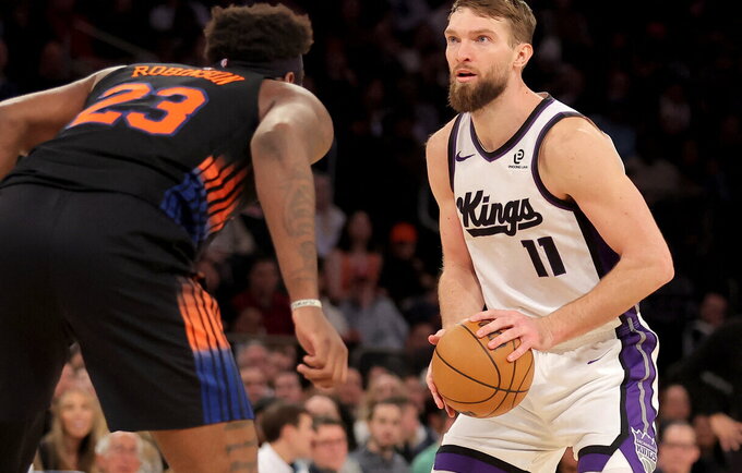 D.Sabonis atliko dvigubą dublį (Scanpix nuotr.)