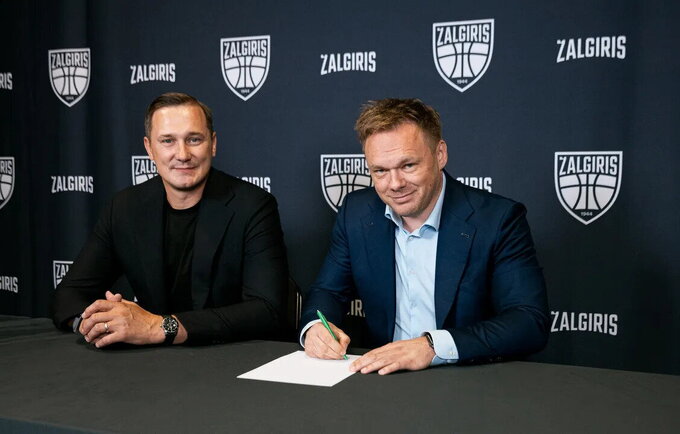 „Žalgiris“ pradeda naują partnerystę (Žalgirio nuotr.)