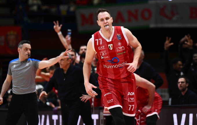 Milano klubas iškovojo pergalę