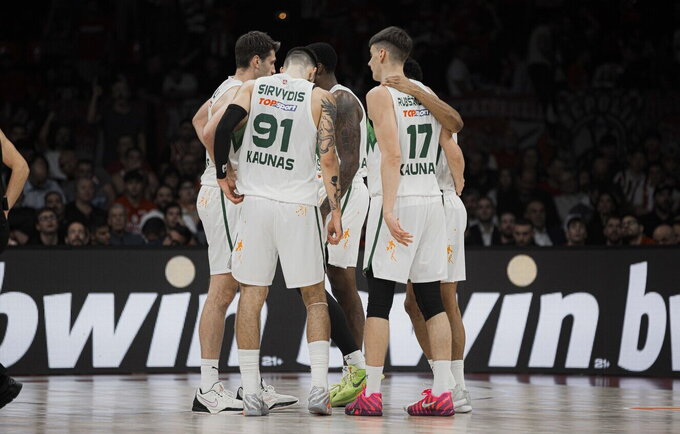 „Žalgiris“ pralaimėjo Pirėjuje (Žalgirio nuotr.)