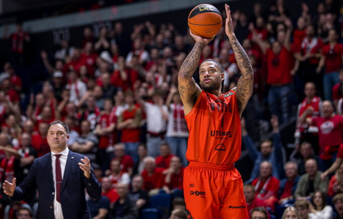 S.Flaggas patyrė delno traumą (Foto: Rokas Lukoševičius)