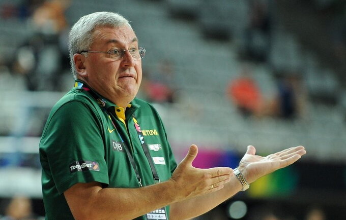 Kiniją palikęs J.Kazlauskas taip pat netreniruoja jokio klubo (Fotodiena.lt)