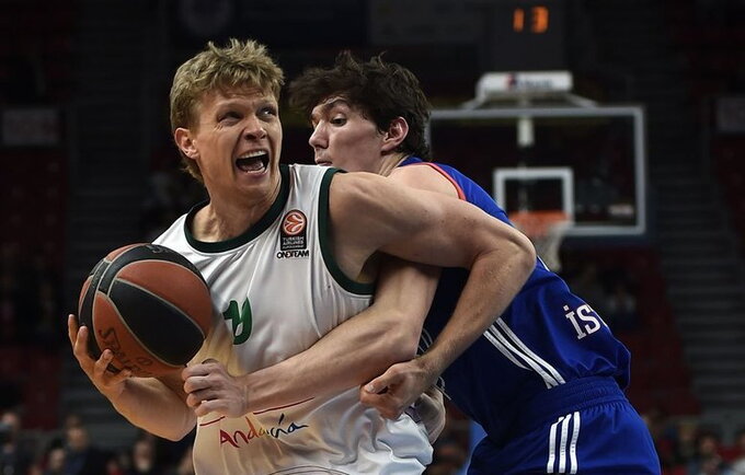 M.Kuzminskas pelnė 14 taškų (Scanpix nuotr.)