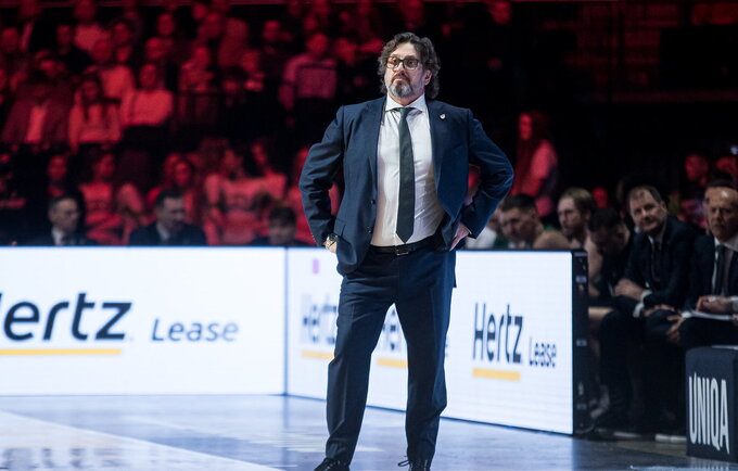 A.Trinchieri gyrė būsimus varžovus („Betsafe-LKL“ nuotr.)