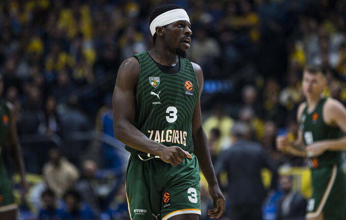 „Žalgiris“ kovėsi Tel Avive (Žalgirio nuotr.)