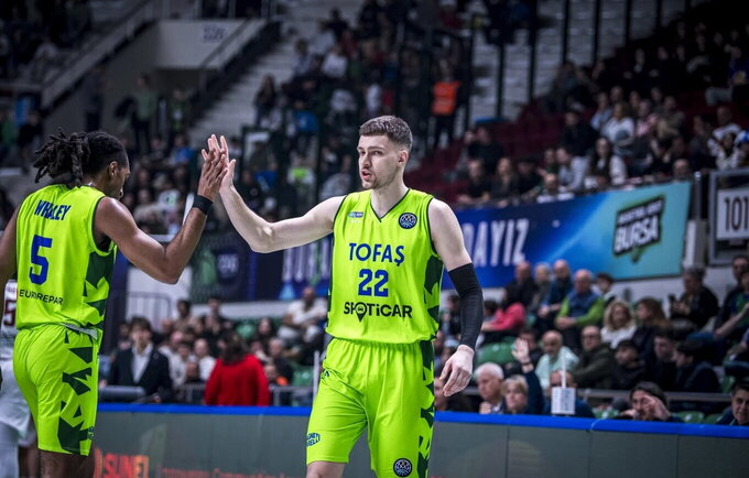 M.Blaževičius pelnė 11 taškų (FIBA Europe nuotr.)