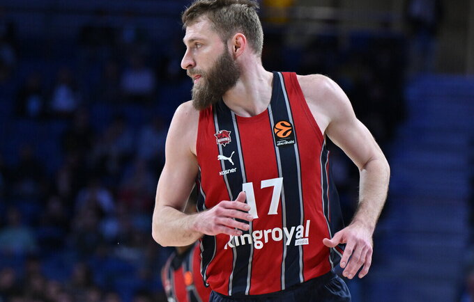 G.Radzevičius pelnė 7 taškus (Scanpix nuotr.)