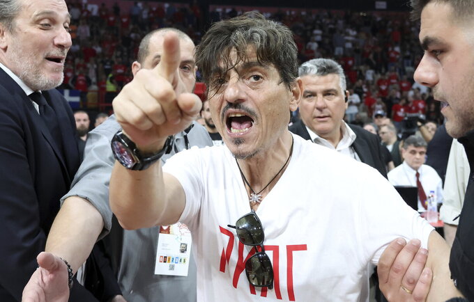 D.Giannakopoulos įsiuto (Scanpix nuotr.)