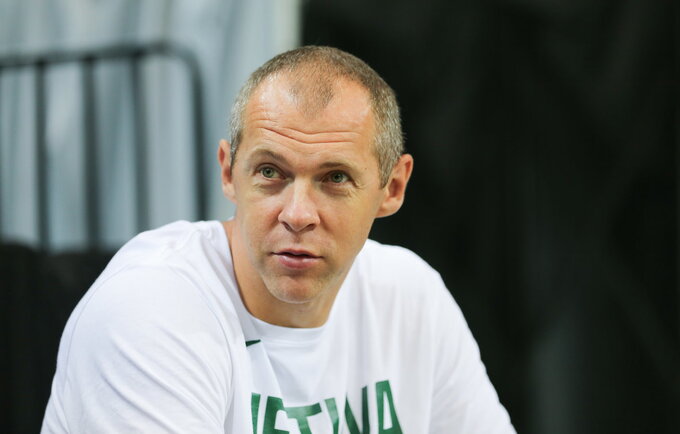 R.Šiškauskas laukia įdomių lyderių rungtynių (BNS nuotr.)