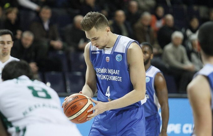 E.Kairys sužaidė eilines rungtynes Turkijoje (FIBA Europe nuotr.)