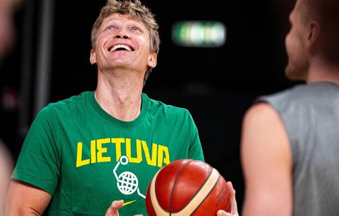 M.Kuzminskas lieka kapitonu (LKF nuotr.)