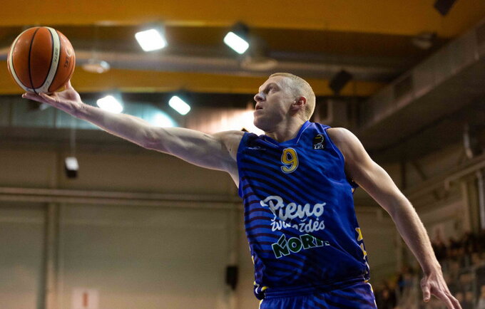 G.Sirutavičius persikėlė į Latvijos klubą (BNS nuotr.)