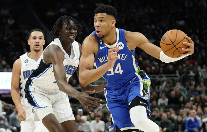 G.Antetokounmpo vėl siautėjo (Scanpix nuotr.)