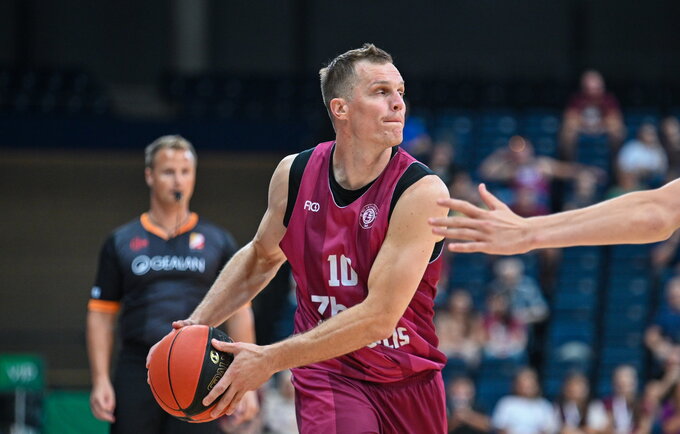 V.Lipkevičius apžvelgė būsimas rungtynes (Foto: Paulius Židonis)