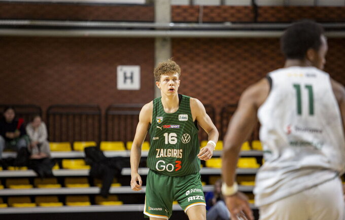 I.Štombergas sužaidė puikų mačą (www.zalgiris.lt nuotr.)