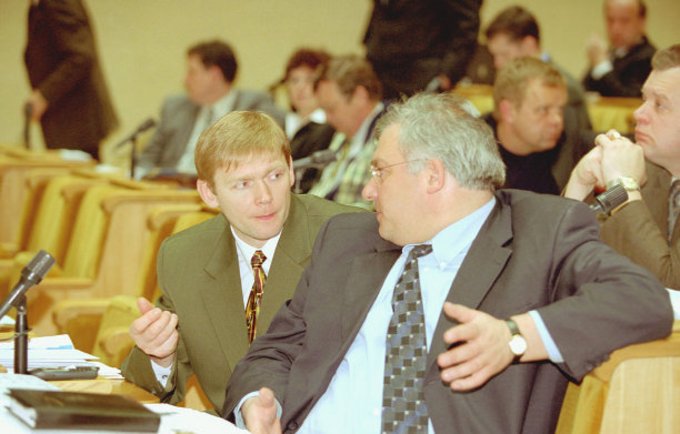 G.Šivickas 2000–2001 metų sezone neturėjo sau lygių (Gintaro Mačiulio nuotr.)