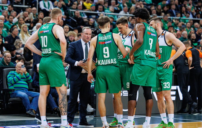 „Žalgiris“ turi daug galvos skausmų (BNS nuotr.)