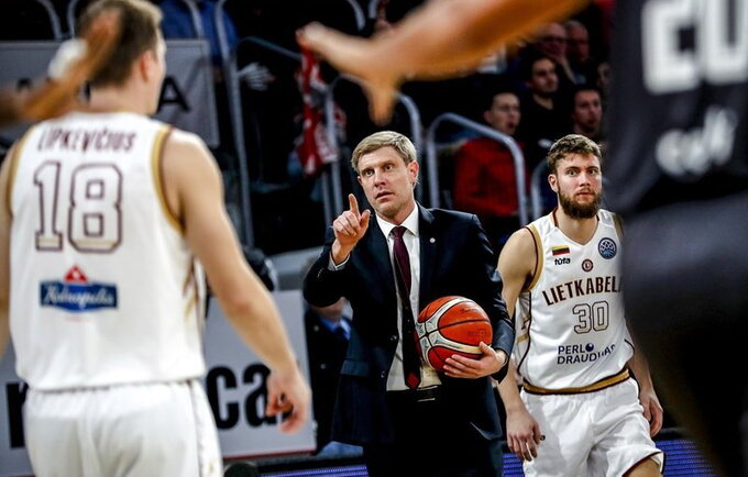 G.Kadžiulio auklėtiniai sužaidė puikų mačą (FIBA Europe nuotr.)