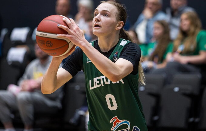 S.Aukštikalnytė buvo rezultatyviausia (FIBA Europe nuotr.)