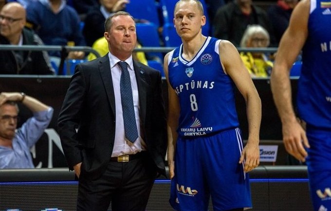 K.Maksvytis ir M.Girdžiūnas kartu uostamiestyje nebedirbs (FIBA Europe nuotr.)