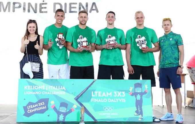 Lteam 3x3 nugalėtojai (S.Čirbos nuotr.)