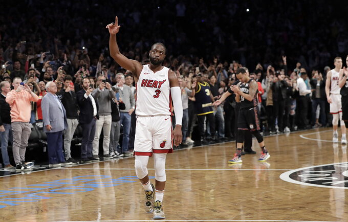 D.Wade'as buvo pagerbtas žurnalistų (Scanpix nuotr.)