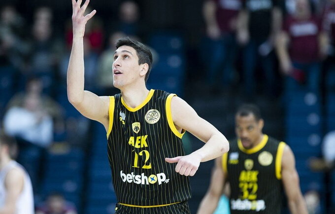 G.Larentzakis gali debiutuoti Eurolygoje (FIBA Europe nuotr.)
