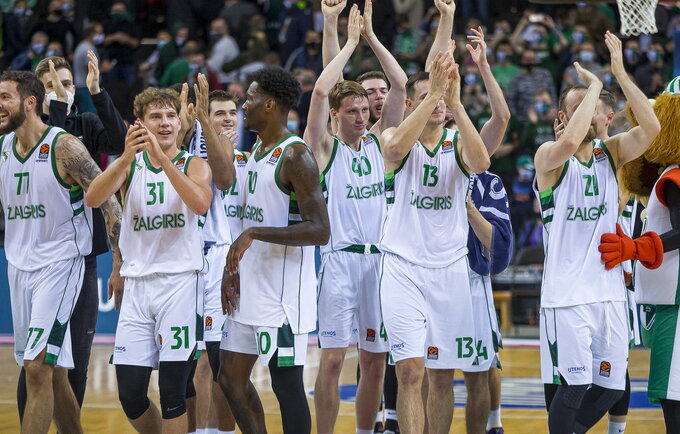 „Žalgiris“ išgirdo geras naujienas (BNS nuotr.)