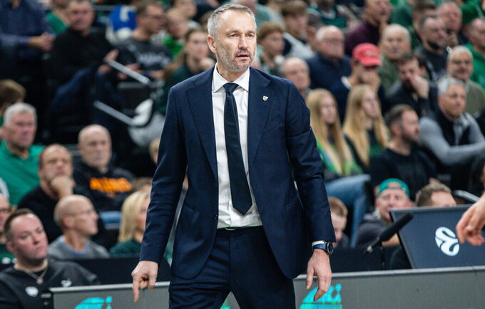 T.Masiulis apžvelgė rungtynes (BNS nuotr.)